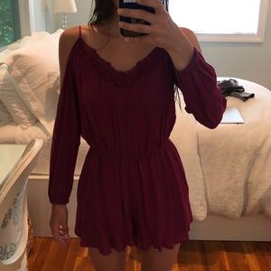 Plum Romper